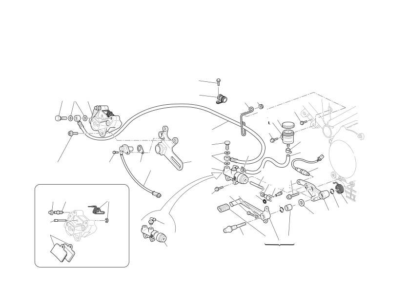 REAR HYDRAULIC BRAKE