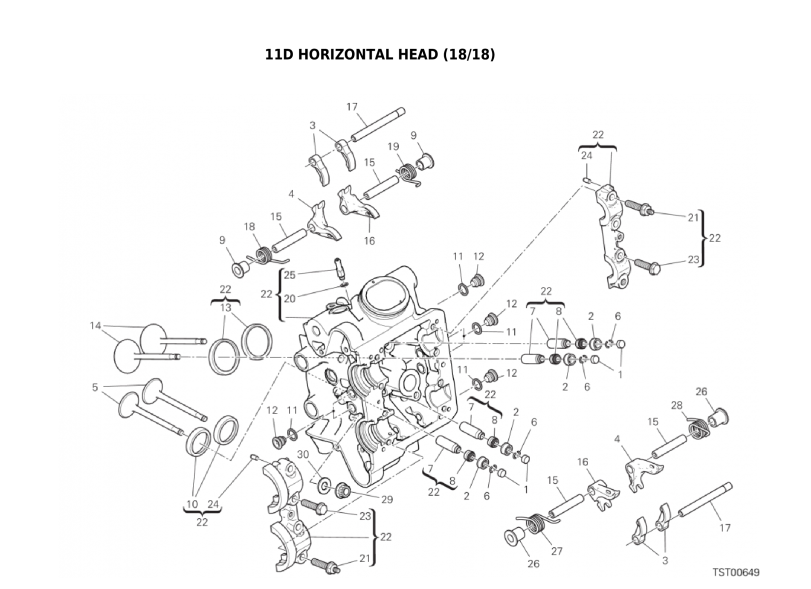 11D HORIZONTAL HEAD (18/18)