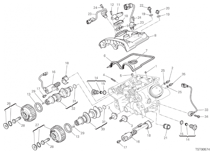 013 VERTICAL CYLINDER HEAD - TIMING (11/18)
