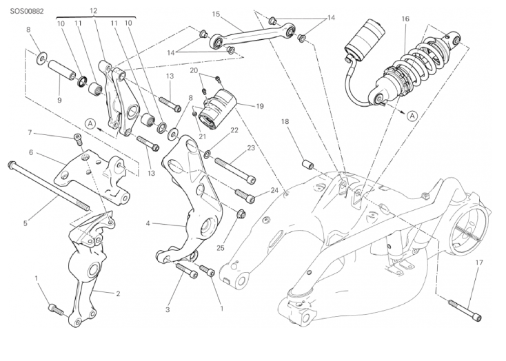 028 REAR SHOCK ABSORBER (12/28)
