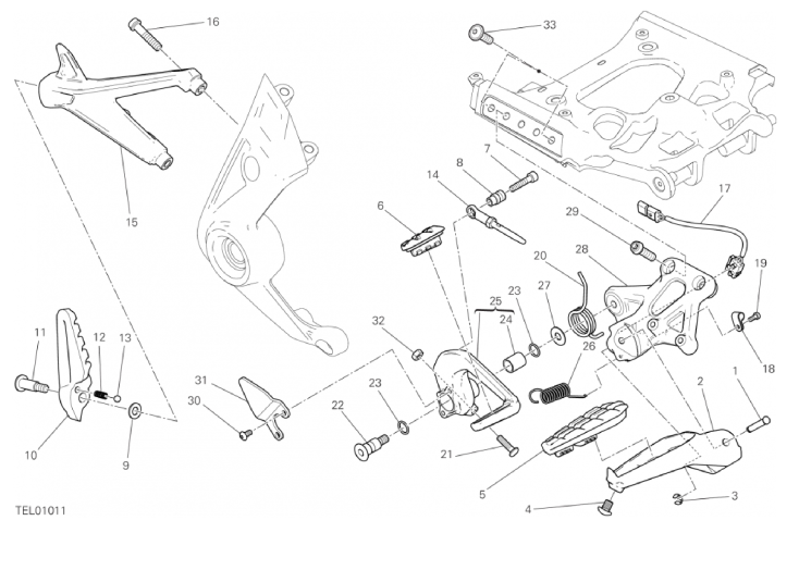 27C FOOTRESTS, RIGHT (27/28)
