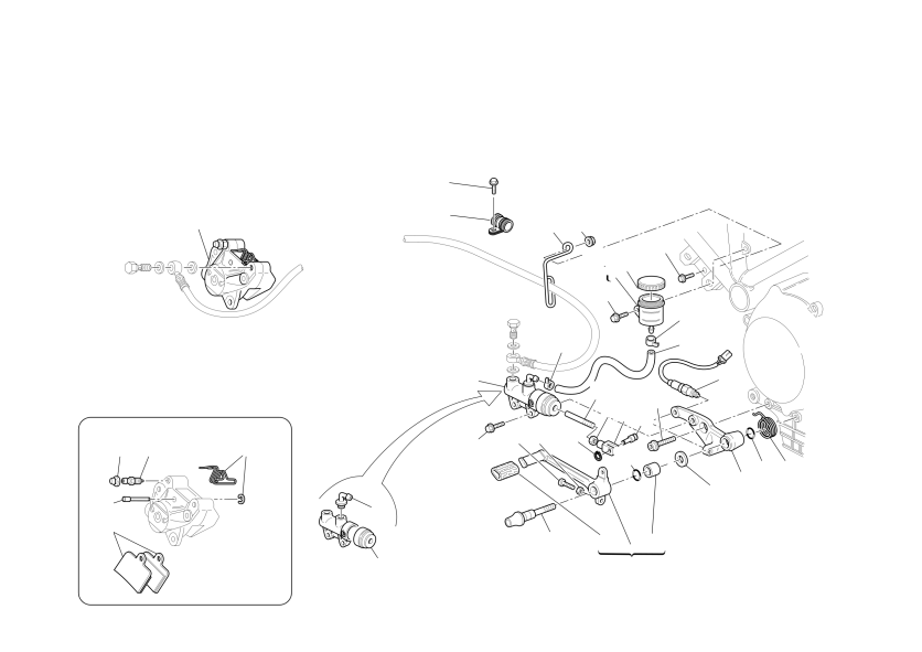 REAR HYDRAULIC BRAKE