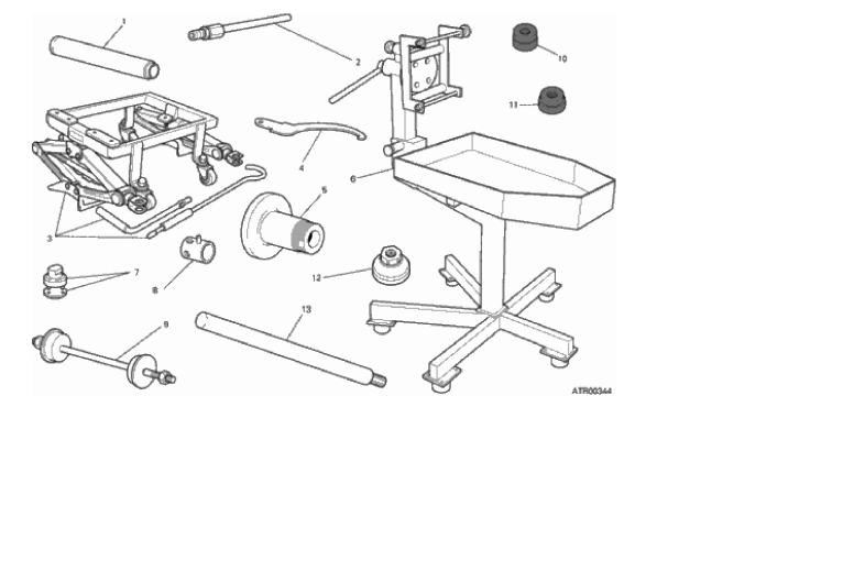 01B WORKSHOP SERVICE TOOLS (FRAME) (2/3)
