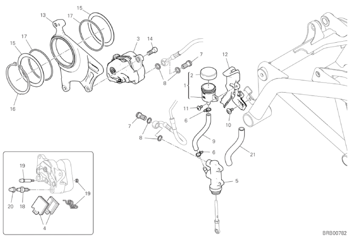 19D REAR BRAKE SYSTEM (10/43)
