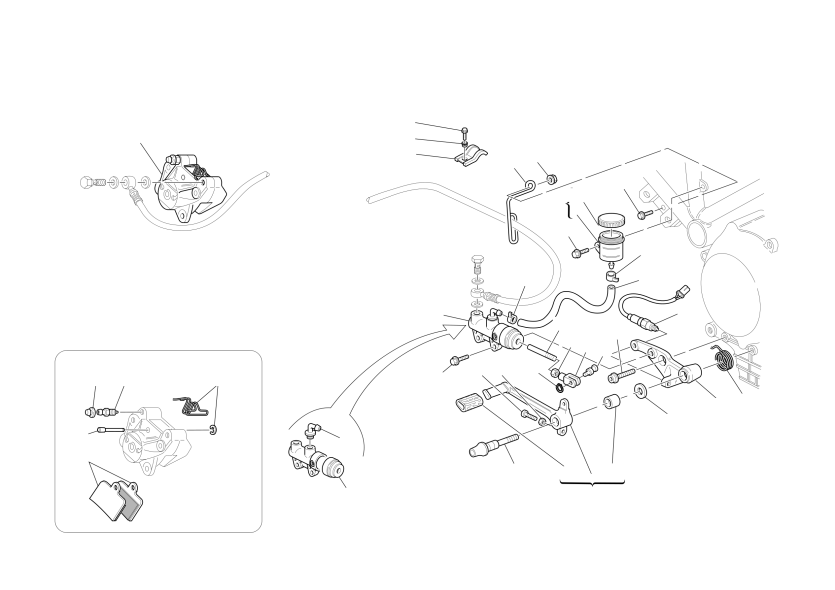 REAR HYDRAULIC BRAKE