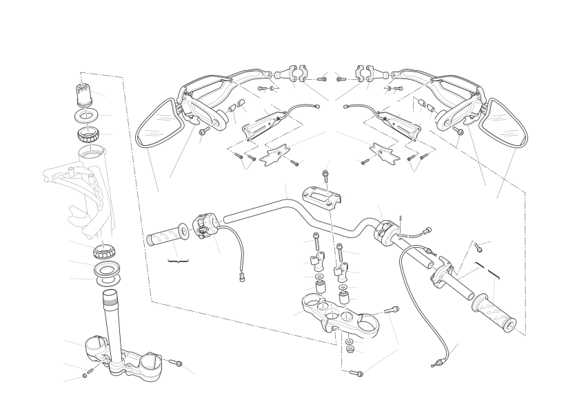 Handlebar and controls