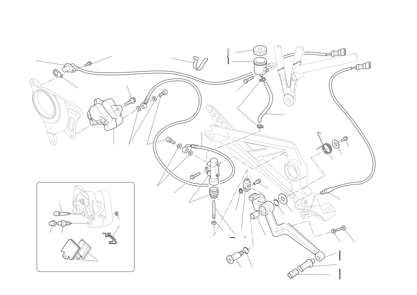 Rear brake
