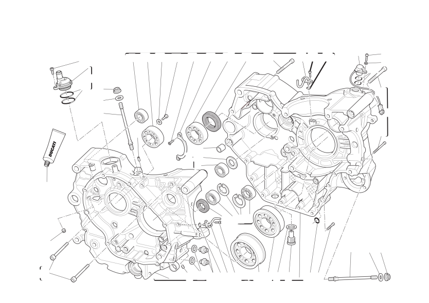 Crankcase halves