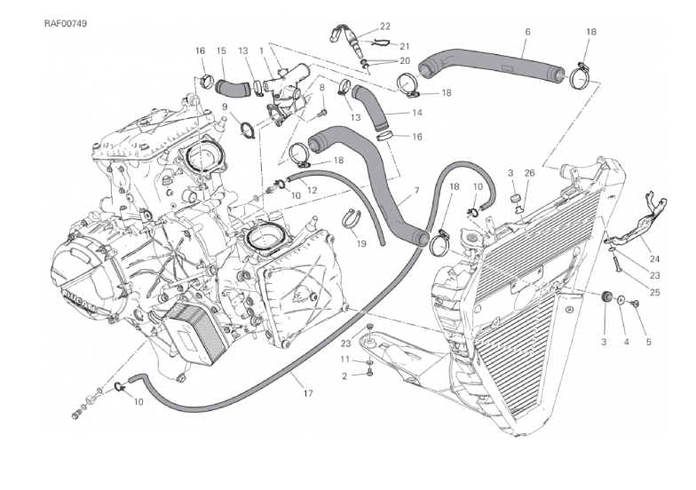 25B COOLING CIRCUIT (18/42)
