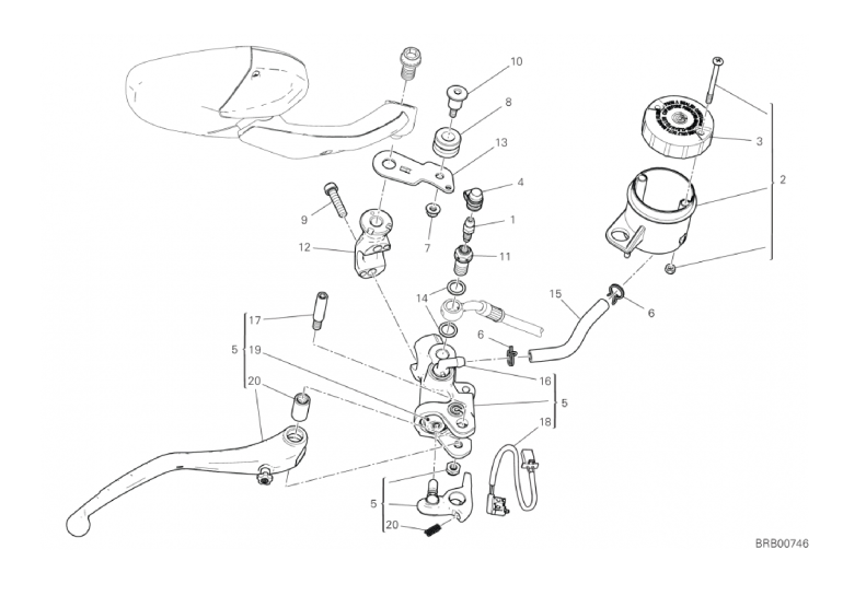 20A FRONT BRAKE PUMP (6/53)
