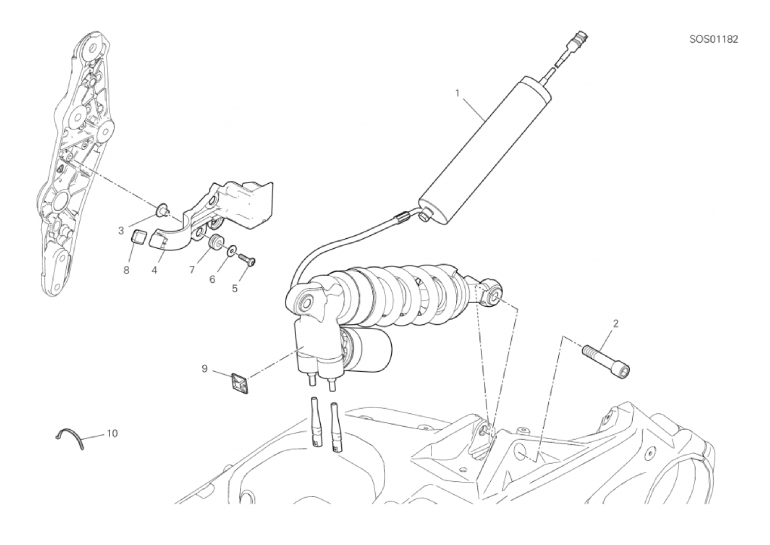 23A REAR SHOCK ABSORBER (16/53)
