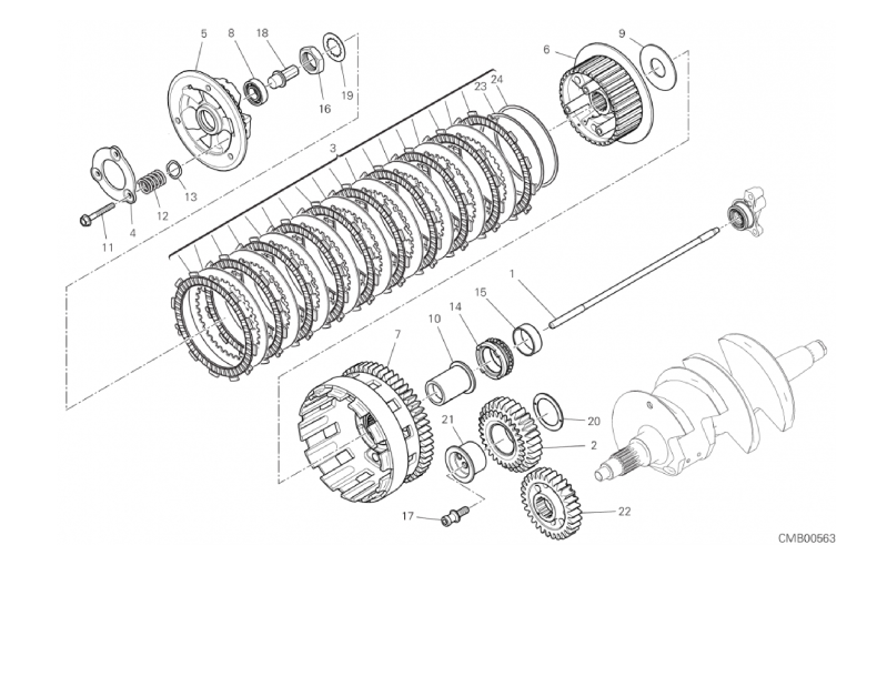 03B CLUTCH (3/18)
