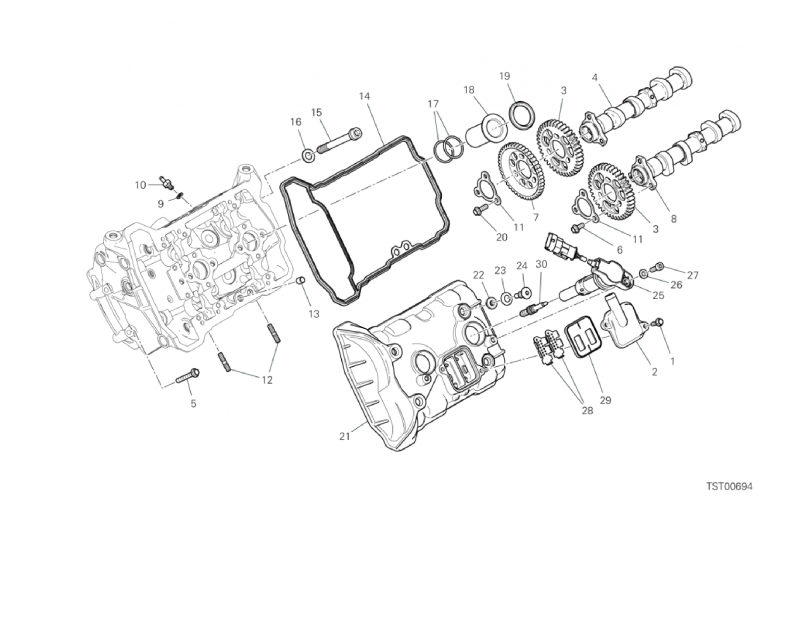 12A FRONT HEAD - TIMING SYSTEM (15/18)
