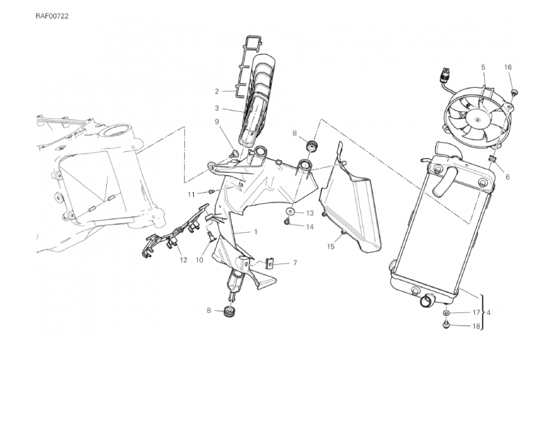 25B RADIATOR, WATER, LH (19/53)
