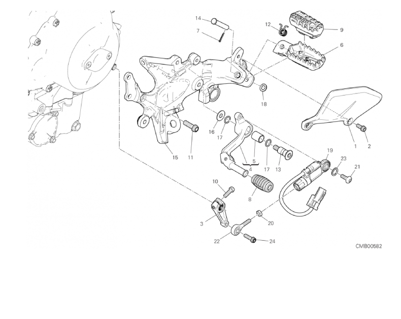 26A FOOTRESTS, LEFT (21/53)
