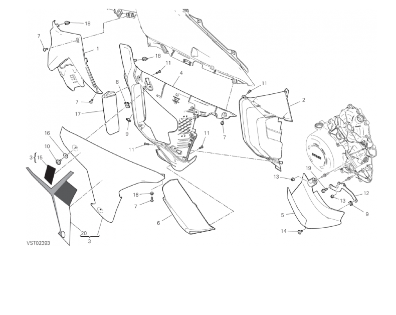 37E COVER , FRAME RH (49/53)
