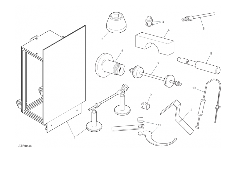 01D WORKSHOP SERVICE TOOLS (FRAME) (4/4)