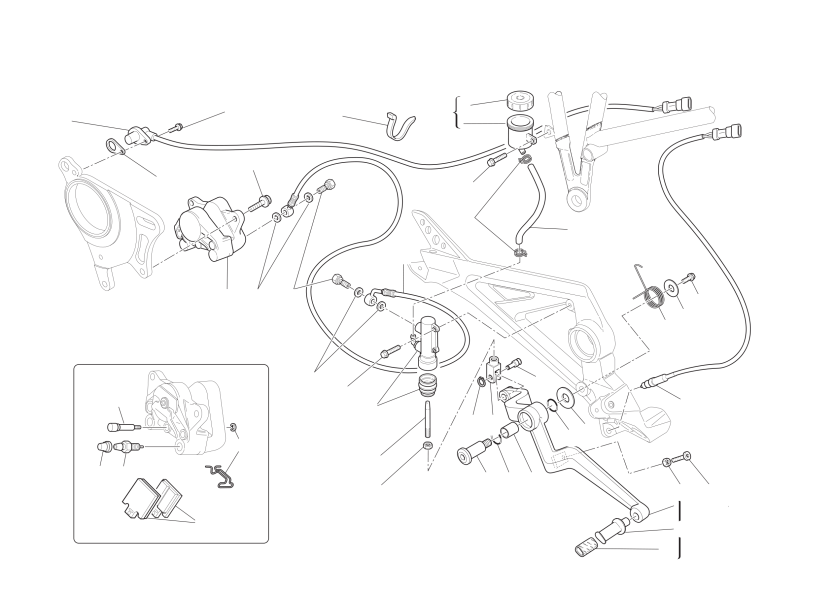 Rear brake