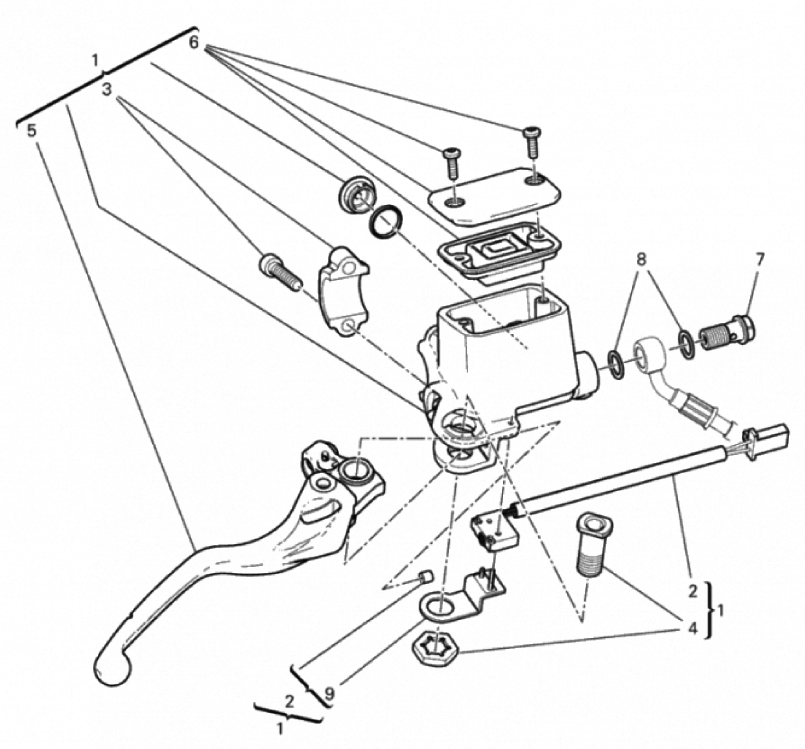 FRONT BRAKE PUMP 