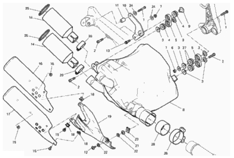 EXHAUST SILENCER 