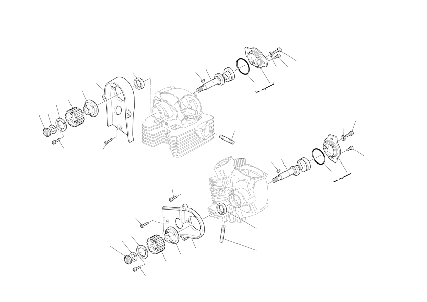 Cylinder head : timing system