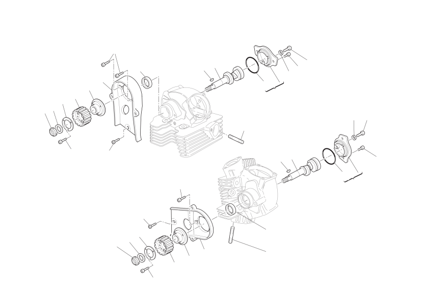 Cylinder head : timing system