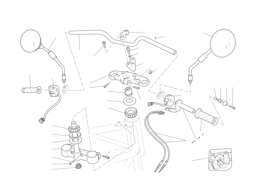 Handlebar and controls