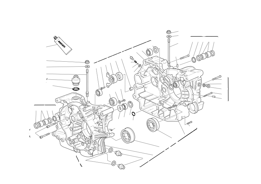 Crankcase halves
