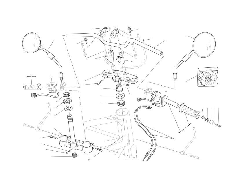 Handlebar and controls