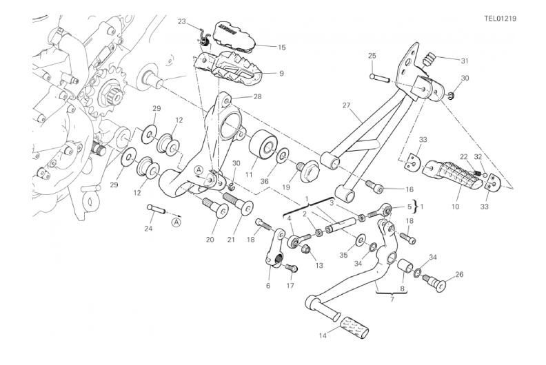 25A FOOTRESTS, LEFT (19/43)
