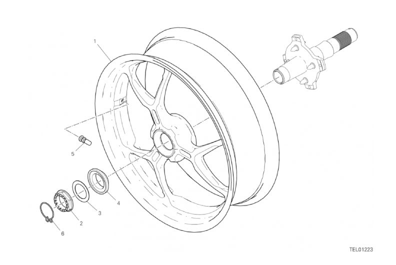 28A REAR WHEEL (23/43)
