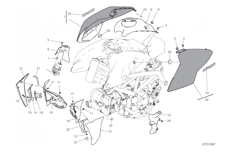 36B FAIRING (40/43)
