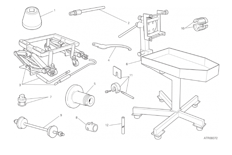 01B WORKSHOP SERVICE TOOLS (FRAME) (2/3)
