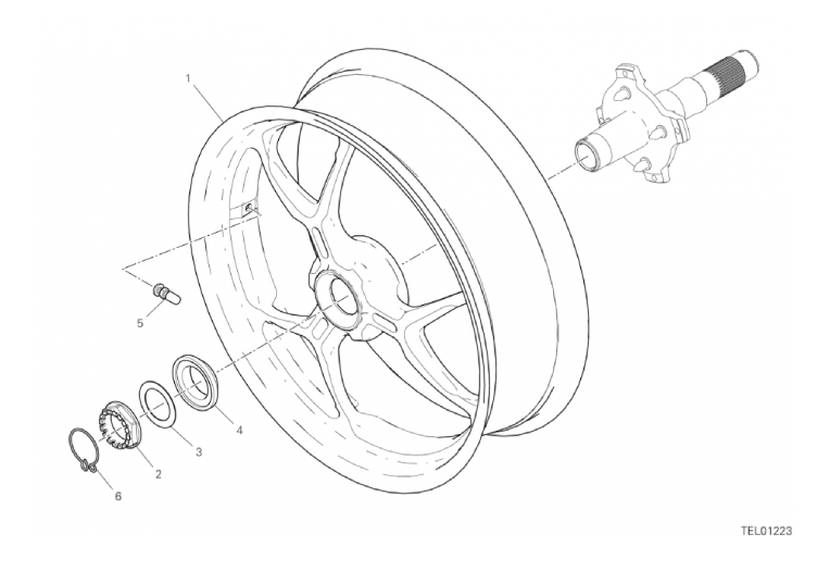 28A REAR WHEEL (23/43)
