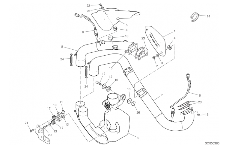 30A EXHAUST MANIFOLD (27/43)
