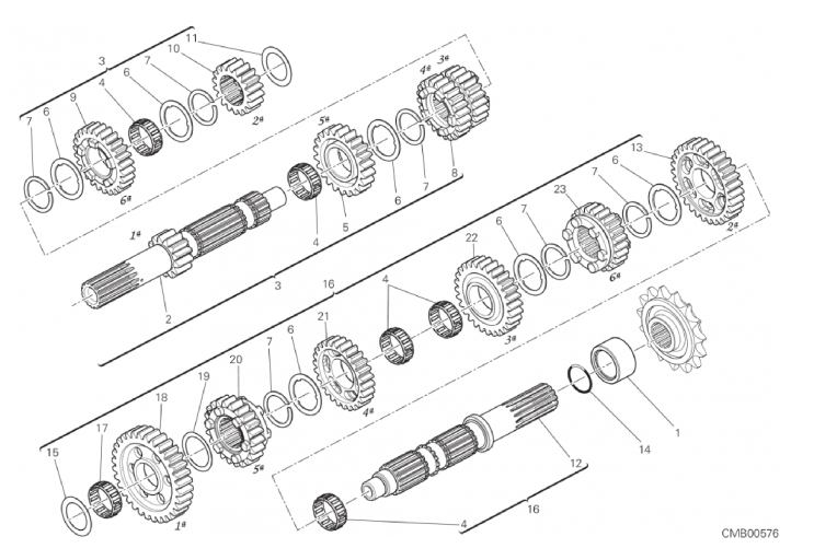 003 GEAR BOX (2/18)
