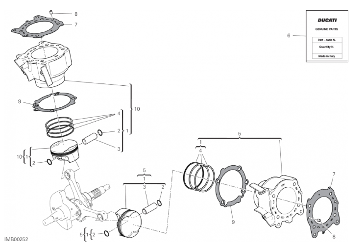 007 CYLINDERS - PISTONS (6/18)

