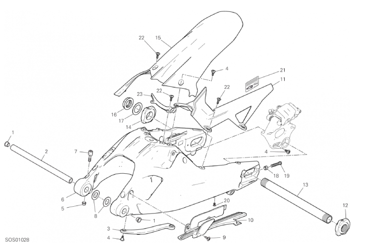 28A SWING ARM (27/34)
