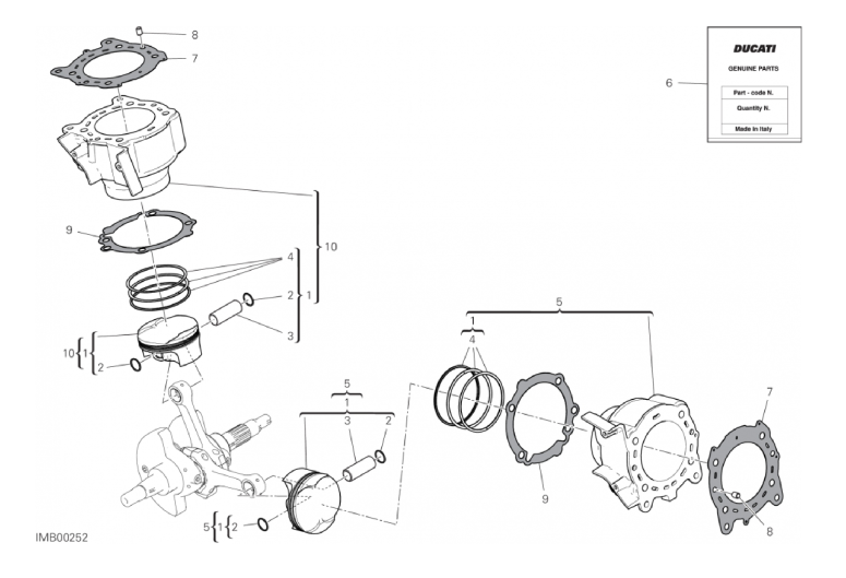 007 CYLINDERS - PISTONS (6/18)
