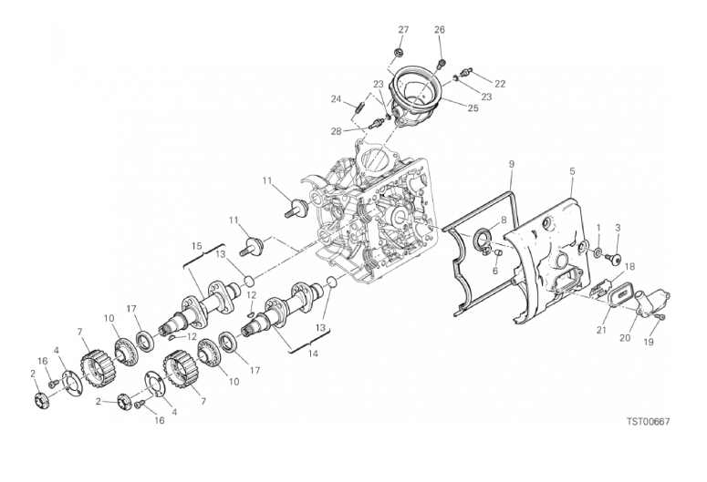 13B HORIZONTAL HEAD - TIMING SYSTEM (18/18)
