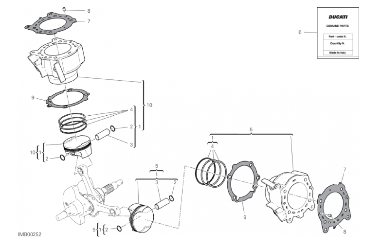 007 CYLINDERS - PISTONS (6/18)
