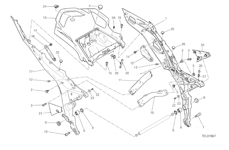 027 REAR FRAME COMP. (9/31)
