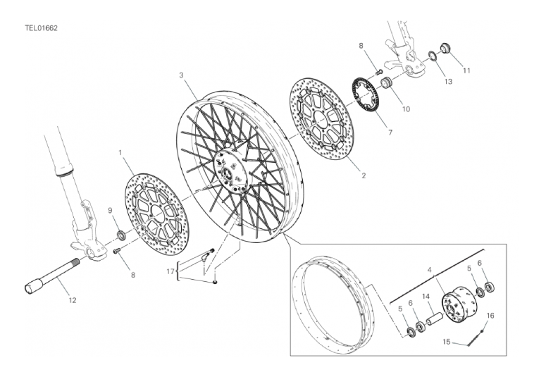 28A FRONT WHEEL (25/50)
