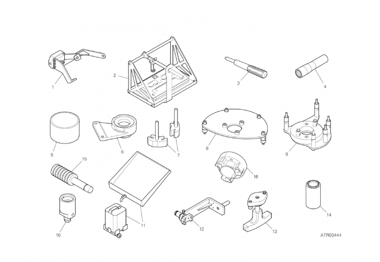 01B WORKSHOP SERVICE TOOLS (2/4)
