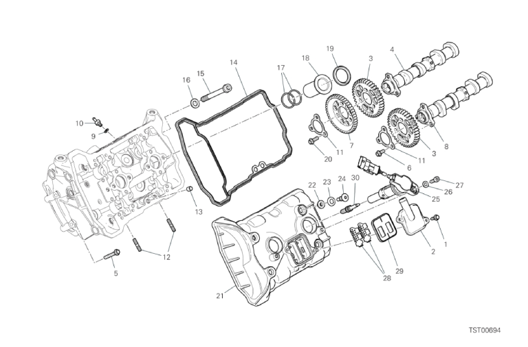 12A FRONT HEAD - TIMING SYSTEM (15/18)
