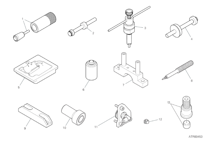 01C WORKSHOP SERVICE TOOLS (ENGINE) (3/4)
