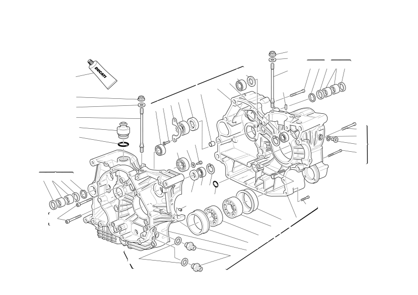 Crankcase halves