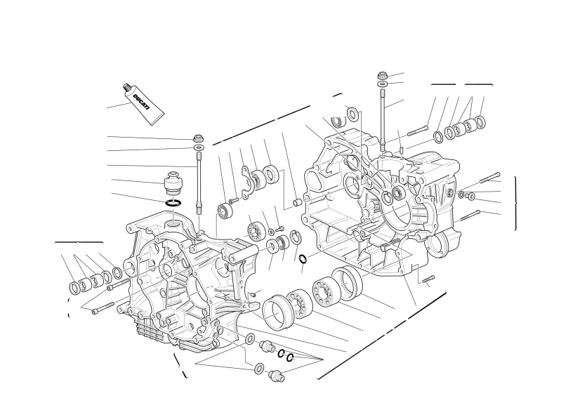 Crankcase halves