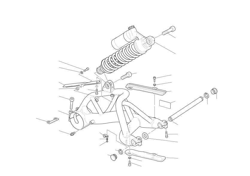 SWINGARM AND CHAIN