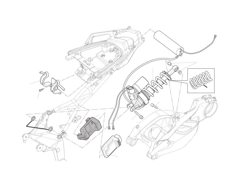 Rear suspension